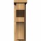 Ekena Millwork Monterey Smooth Corbel w/Backplate, Western Red Cedar, 5 1/2"W x 14"D x 18"H COR06X14X18MON01SWR - alternate 4